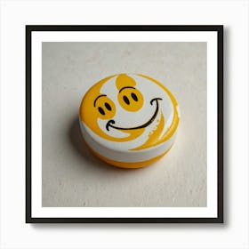 Smiley Face Lip Balm Art Print