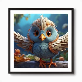 Owl11 Art Print