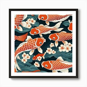 Koi Fish 5 Art Print