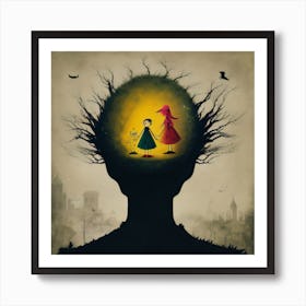 Little Red Riding Hood Art Print