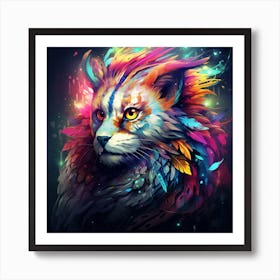 Cat Impression Art Print