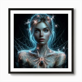 Dark Ethereal Beauty 1 Art Print