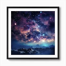 Nebula Art Print