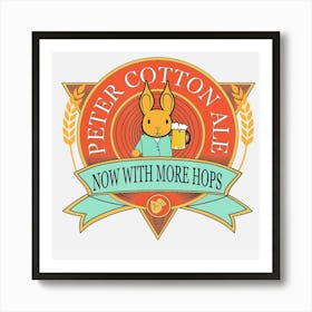 Funny Bartender Peter Cotton Ale Now With More Hops Art Print