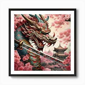 Dragon’s Blossom Art Print