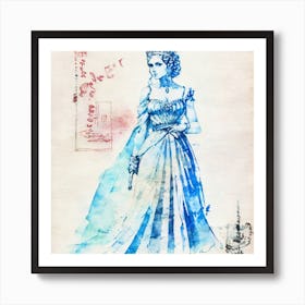 Queen Elizabeth I Art Print