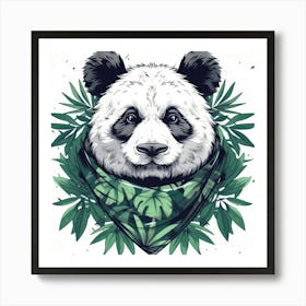 Panda Bear 7 Art Print