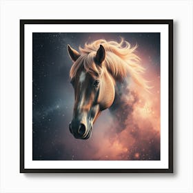 Horse In Space Poster