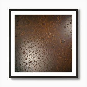 Photography Backdrop PVC brown painted pattern 9 Art Print