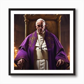 Pope John Paul Ii 1 Art Print