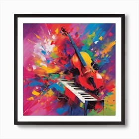 Violin And Piano Art Print