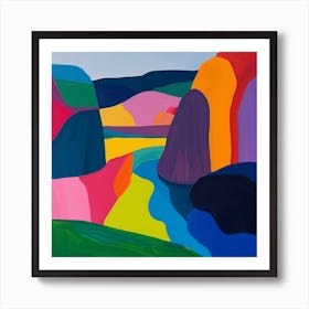 Abstract Travel Collection Slovenia 1 Art Print