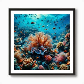 Coral Reef 1 Art Print