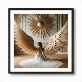 Angel Wings 39 Art Print