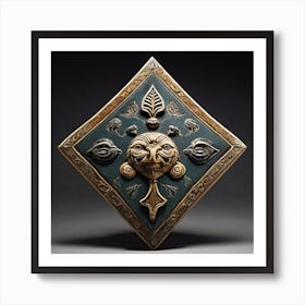 Tibetan Mask Art Print