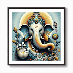 Ganesha 34 Art Print