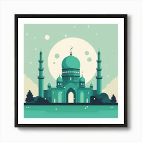 Islamic Mosque 3 Art Print