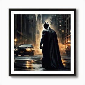 Dark Knight Rises Art Print