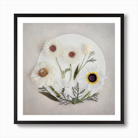 The Secret Garden Ivory Art Print