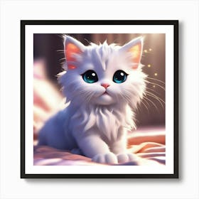 Cute Kitten 20 Art Print