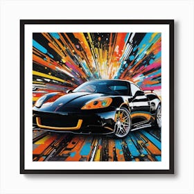 Sports Car 5 Art Print