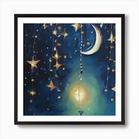 Starry Night 1 Art Print