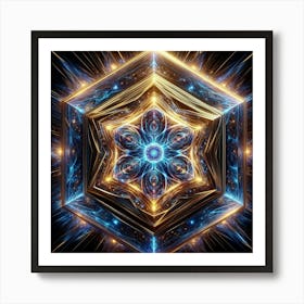 Quantum Fractal Art Print