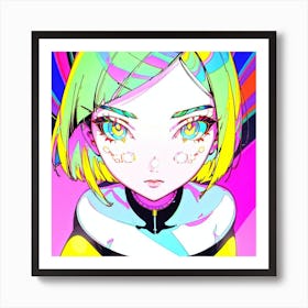 Anime Illust Diffusion XL Art Print