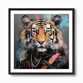 Tiger 8 Art Print