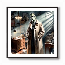 Frankenstein Art Print