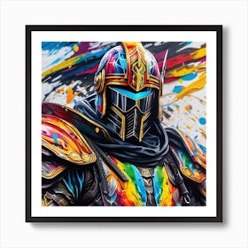 Knight In Armor 7 Art Print