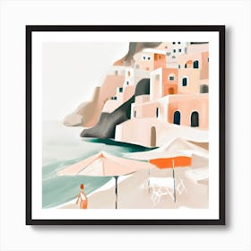 Positano Italy Art Print