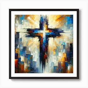 Cross Of Christ 5 Art Print
