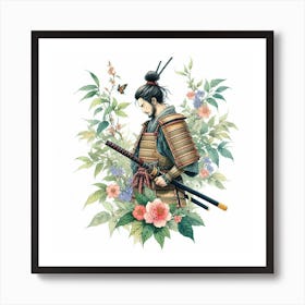Samurai Culture 2 Art Print