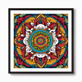 Mandala Mandala Art Print