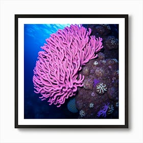 Coral Reef43 Art Print