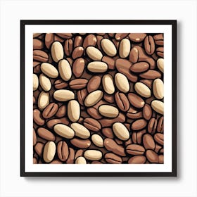 Coffee Beans 272 Art Print