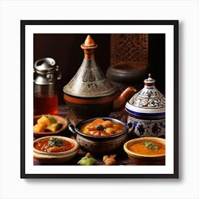 Moroccan Cuisine 1 Art Print