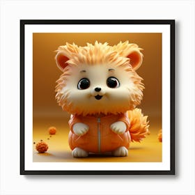 Cute Teddy Bear 9 Art Print