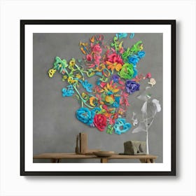 Flower Wall Art 8 Art Print