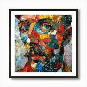 Portrait Of A Man 6 Art Print