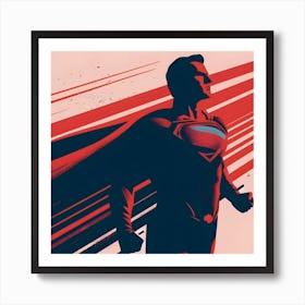 Superman Graphic 1 Art Print