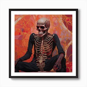 Skeleton 7 Art Print