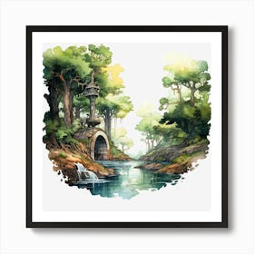 Fairytale Forest Art Print