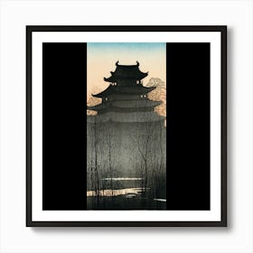 Asian Pagoda Art Print