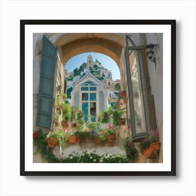 Window To The World Art Print