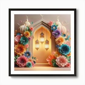 Islamic Islamic Islamic Islamic Art Print