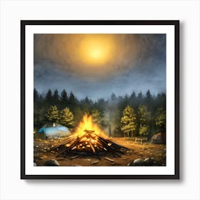 Campfire Poster