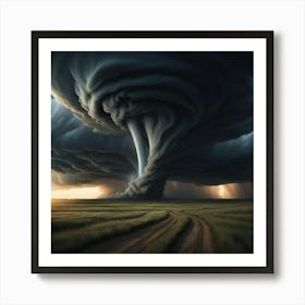 Tornado Art Print