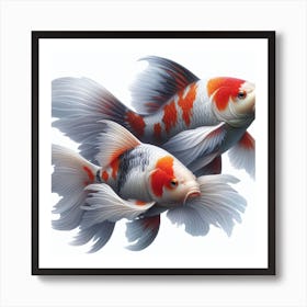 Koi fish 1 Art Print